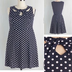 Love you Dots Dress by ModCloth in 3x